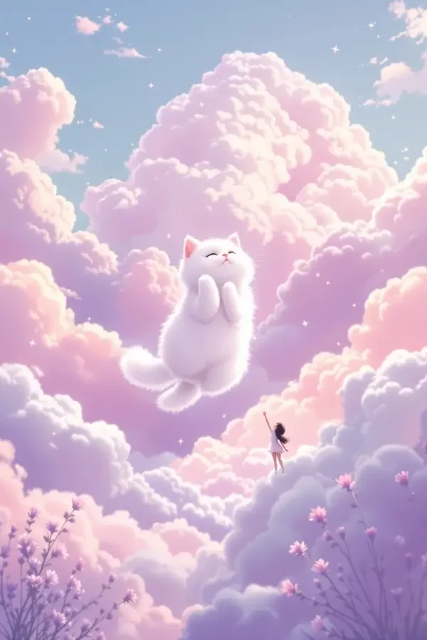 云端的猫 - 动漫